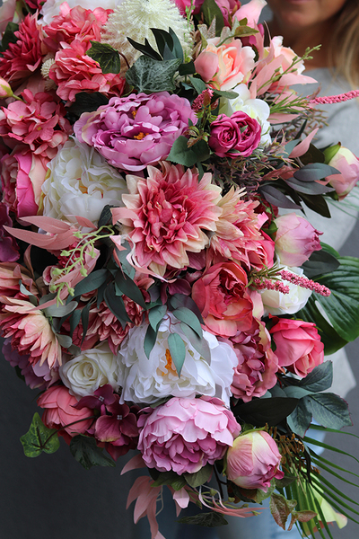 kompozycja kwiatowa Molena, wym.49x95cm 