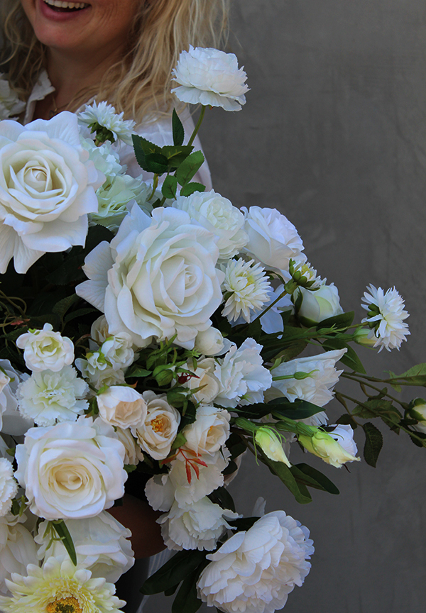 Agnes, efektowna kompozycja w wysokiej donicy, wys.100cm