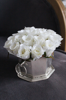 kompozycja kwiatowa / bukiet White Thai, 1 szt., wys.13cm, śr. kwiatów 17cm