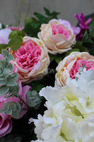 dekoracja / wiązanka nagrobna XL Różowa, dł.100cm