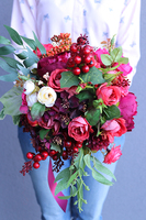 bukiet/dekoracja nagrobna, Telloni, dł.40cm