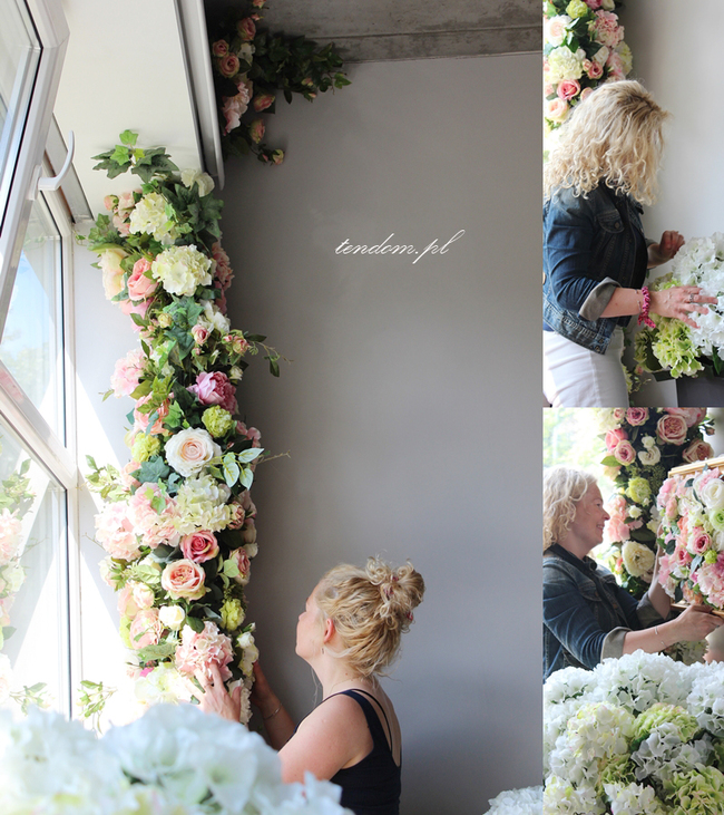 Wypożyczenie girlandy jednostronnej, dł.100cm, Maria Antonina 