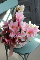 duży koszyczek wielkanocny, Magnolie, wym.40x52x40cm 