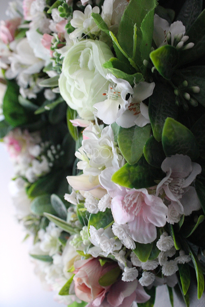 dekoracyjny wianek wiosenny Rosa, śr.30cm 