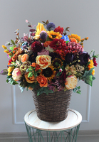 ekskluzywny jesienny kosz Meluzyna, wys.78cm, śr.70cm 