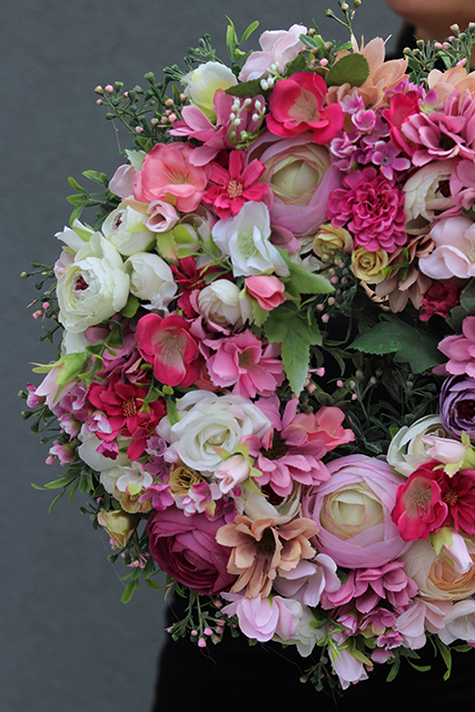 dekoracyjny wianek wiosenny Tulla, śr.32cm