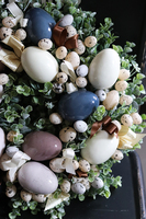Eggs for Easter, wianek na drzwi wielkanocny, śr.32cm