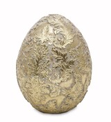Gold Easter, dekoracja wielkanocna figurka jajo, wys.15cm