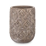 dekoracyjna złota osłonka / doniczka, Dominium, wym.22x15cm