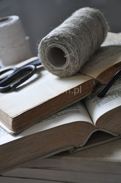 sznurek beżowy duży jutowy, 30m długości