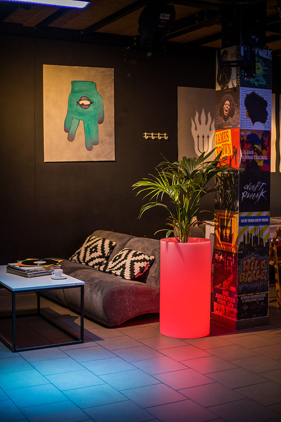 Tilla donica podświetlana 16kolorów + pilot 40x75cm