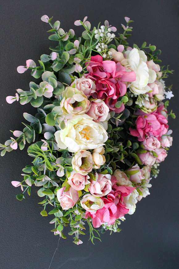 dekoracyjny wianek wiosenny Kassandra, śr.30cm 