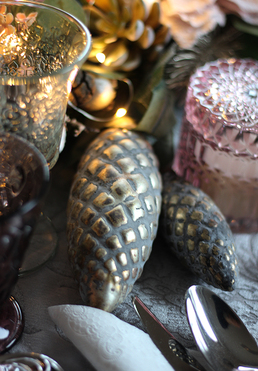 Bosco bombka szyszka B, kpl.6szt