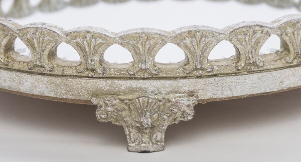 Bienna 2A, taca lustrzana w stylu retro, wym.6x27.5x27.5cm