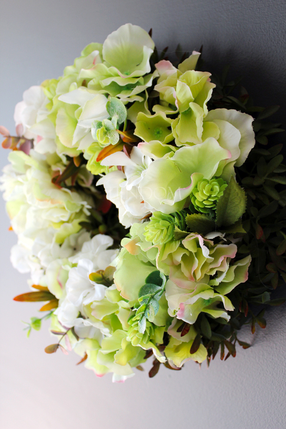 dekoracyjny wianek na drzwi Tamara, śr.25cm