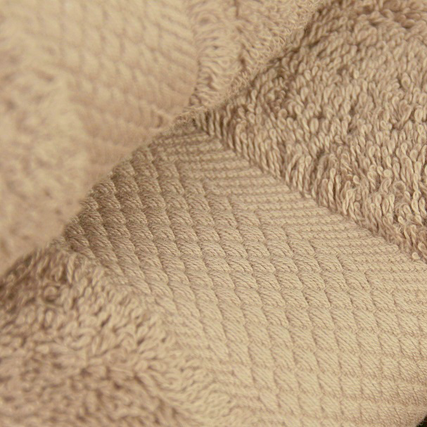 bawełniany ręcznik Carmen beżowy, wym.70x140cm