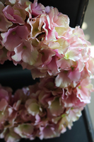 Ramona Pink,wianek na drzwi, śr.35cm