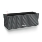 Balconera Cottage, elegancka donica z nawadnianiem, szara, dł.50cm