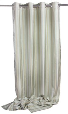 Stripes, elegancka zasłona mięta, wym.140x270cm