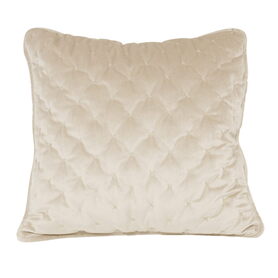 Chikita Cream, elegancka welurowa poszewka, wym.45x45cm