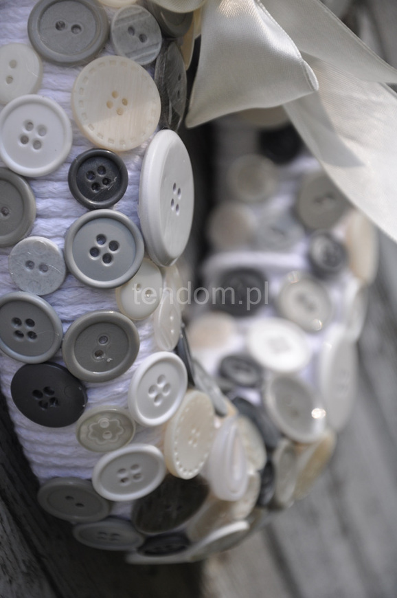 wianek dekoracyjny Button 4, śr. 22cm