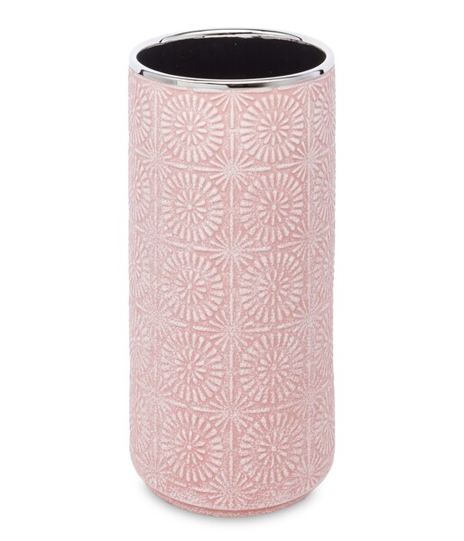 Maltica, ceramiczny wazon w kolorze różu, wys. 24x11.5x11.5cm
