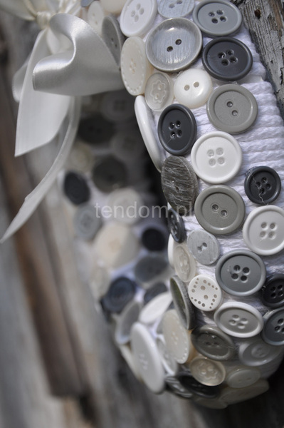 wianek dekoracyjny Button 4, śr. 22cm