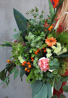 Elegia, kompozycja nagrobna ze strelicją, wys.77cm