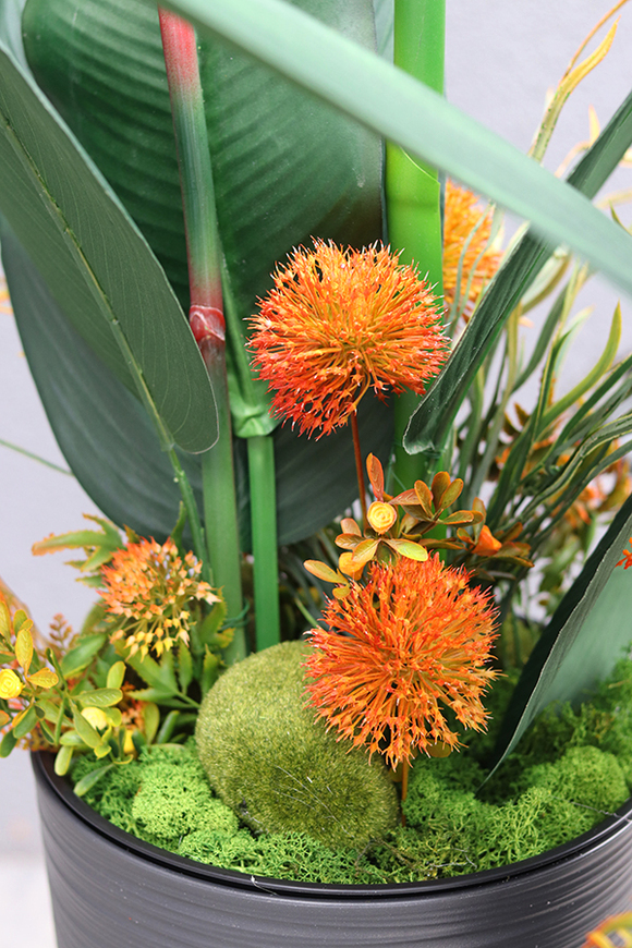 oryginalna kompozycja Strelicja Genassa, wym.145cm 