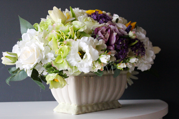 kompozycja kwiatowa / bukiet Wiosenne Kolory wym.36x50cm