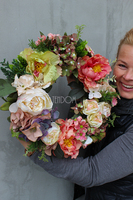 dekoracyjny wianek Kassana śr. 38cm