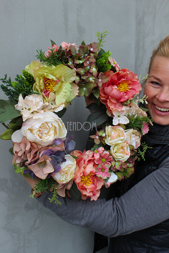 dekoracyjny wianek Kassana śr. 38cm