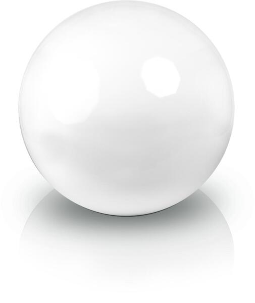kula dekoracyjna fiberglass White śr.40cm