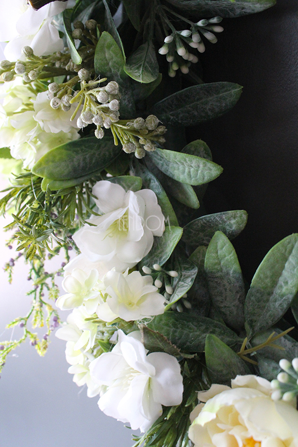 dekoracyjny wianek wiosenny Słoneczny, śr.40cm 