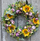 wianek na drzwi Sielanka, śr.40cm  