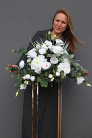 dekoracja Weselna Kompozycja na postument, wys.40cm