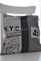 wełniana poszewka dekoracyjna N.Y.C.,wym.42x42cm