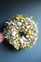 elegancki wianek na drzwi / stroik na stół Easter Decoration, śr.36cm