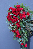 dekoracja nagrobna / wiązanka Mirra, dł.140cm 