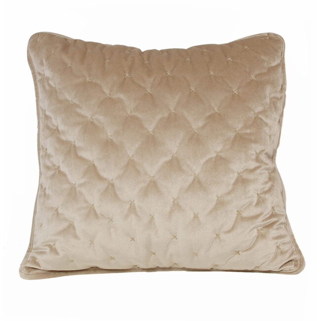 Chikita Beige, elegancka welurowa poszewka, wym.45x45cm