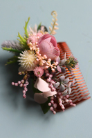 Jasmina, grzebyk do włosów z kwiatami D, wym.10cm