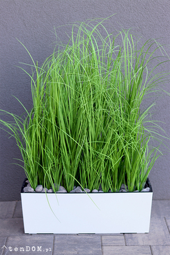 Magoda Estrecha, nowoczesna kompozycja ze sztucznej trawy, wys.86cm