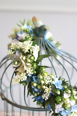 Blurella, subtelny wianek na głowę, rozmiar uniwersalny 