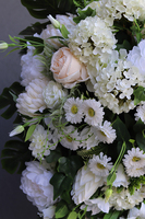 bardzo duża wiązanka nagrobna, Bizancjum XXL, dł.115cm 