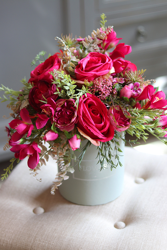 barwny flowerbox, Pinka, wym.34x39cm