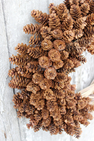 Dekoracje Zimowe wianek / stroik dekoracyjny, szer.40cm