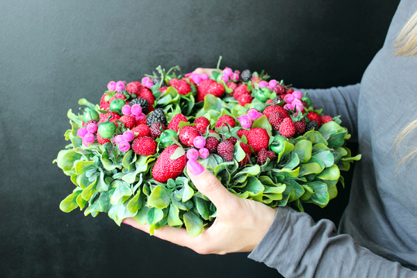 dekoracyjny wianek Fruits 2, śr.35cm