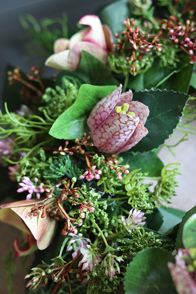 oryginalny wiosenny wianek na drzwi Mistra, śr.30cm