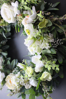 dekoracyjny wianek wiosenny Słoneczny, śr.40cm 