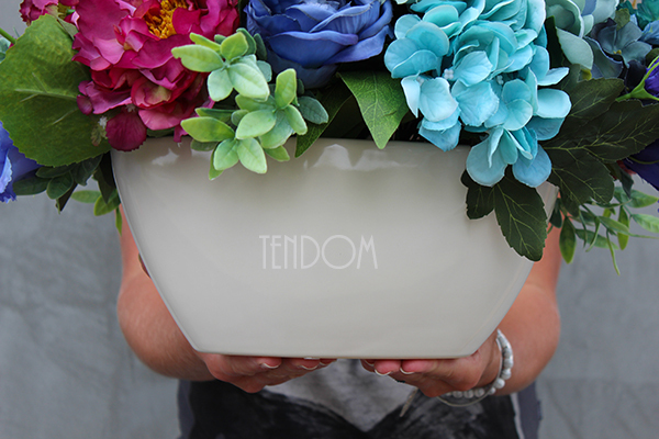 kompozycja w naczyniu Caryca Katarzyna, wys.34cm 